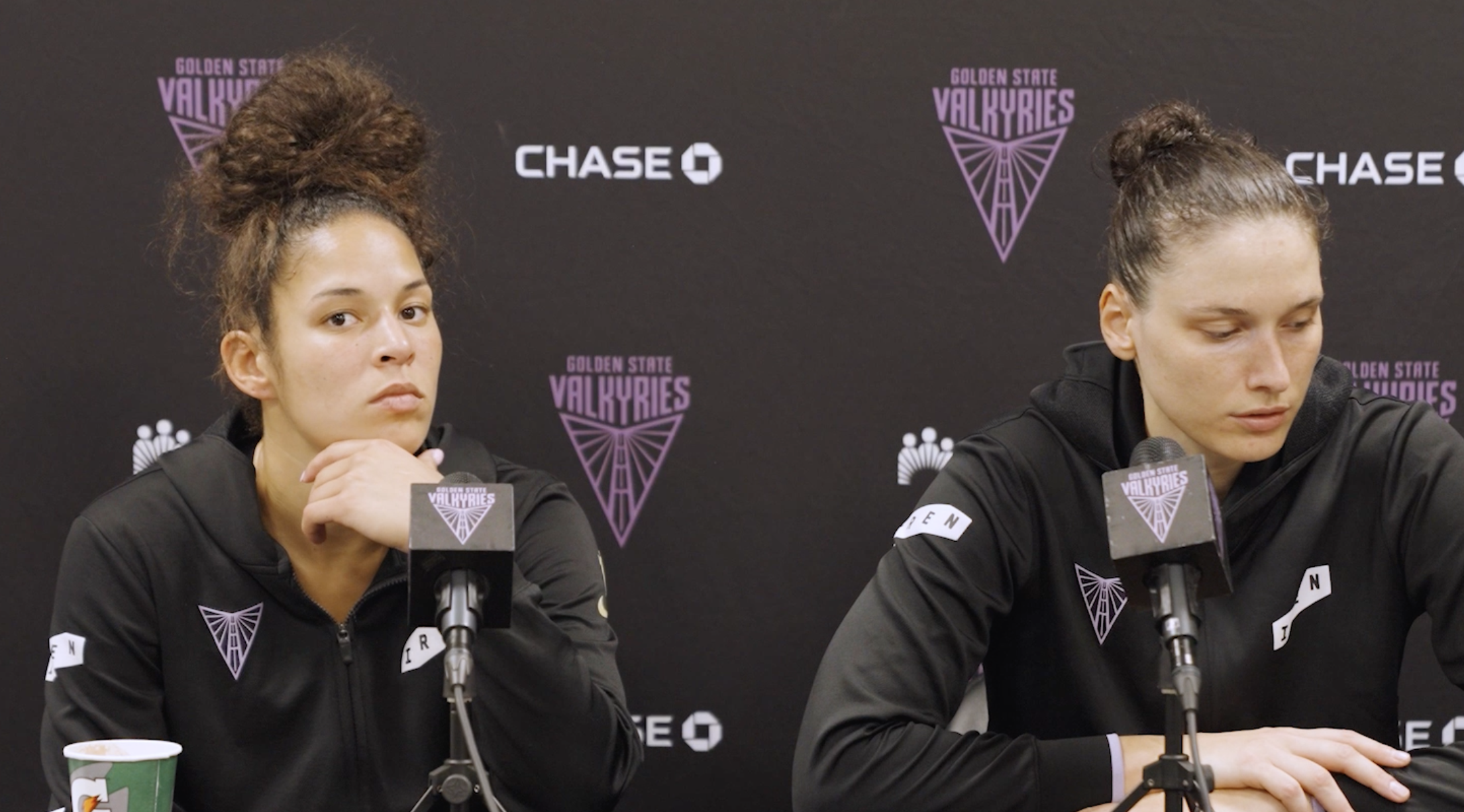 Veronica Burton and Cecilia Zandalasini Postgame Press Conference | 8/21/26